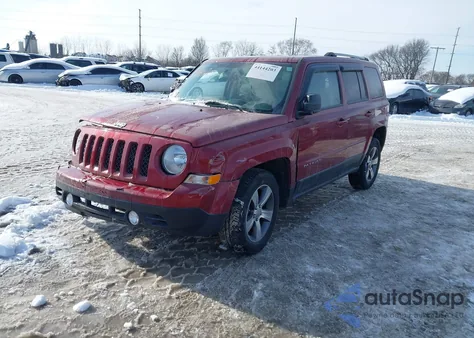 2016 Jeep Patriot High Altitude Edition из США, поврежденный, VIN 1C4NJRFB2GD708494